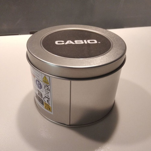 Casio Quartz Watch with Day Date, New, Black and Silver