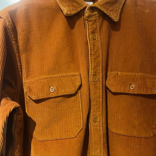 Levi’s Men’s Corduroy Shirt Medium Like New Brown Cognac