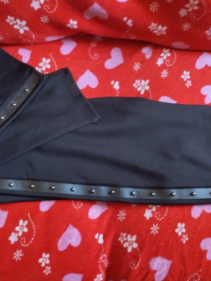 Leggings with studs like new, size XL