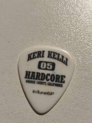 Keri Kelli Alice Cooper 2009 guitar pick collectible
