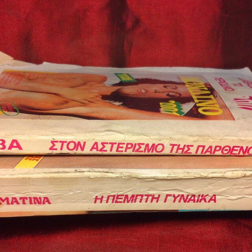 Erotic comics Matina No 994 and Ntiva No 1026 used