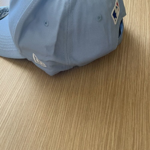 New Era MLB hat, baby blue, adjustable size