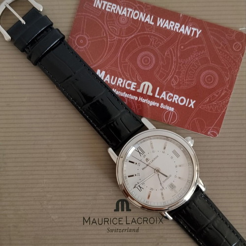 Maurice Lacroix Les Classiques Date Automatic LC6018 watch, silver