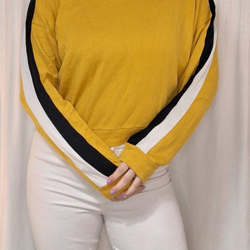 Bershka Mustard Sweatshirt like new, size L