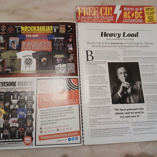 Classic Rock 223 June 2016 used with CD