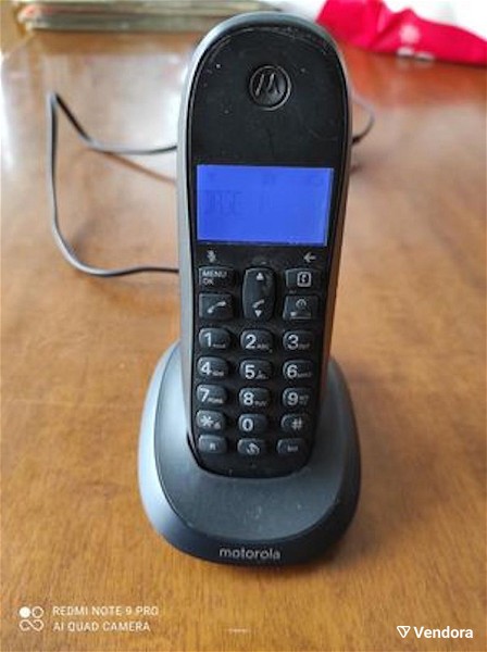  Motorola C1001LB mavro asirmato tilefono