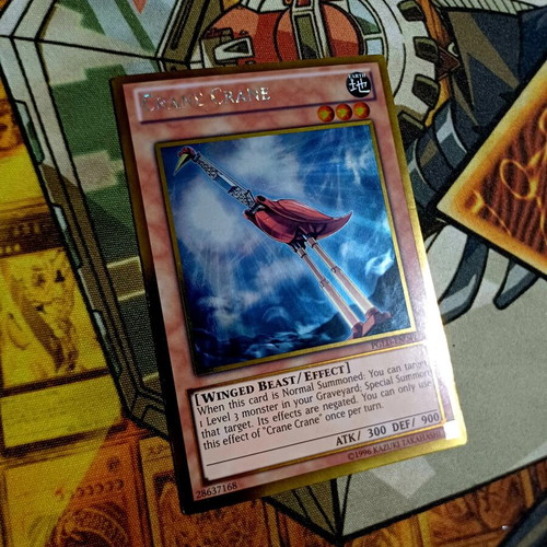 Crane Crane PGLD Gold Rare Unlimited card, excellent - good condition