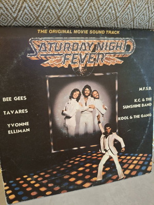 Saturday Night Fever Original Soundtrack 2LP gatefold like new, pop