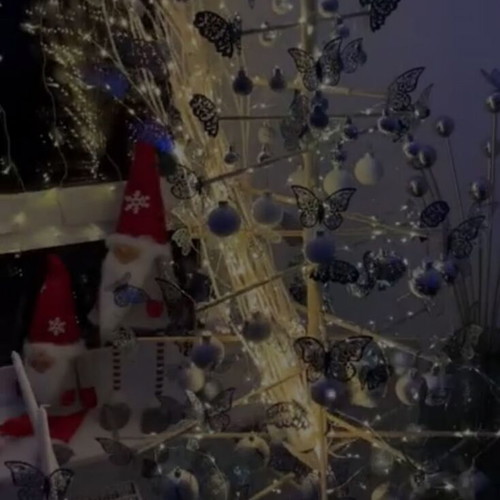Xmas3 artificial Christmas tree like new, wooden 190cm