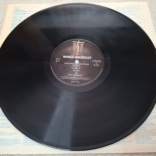 Wings Greatest LP used, rock genre