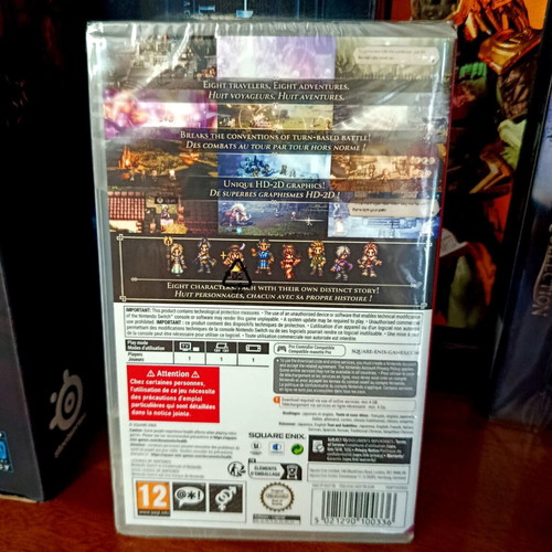 Octopath Traveler Nintendo Switch game new, role playing