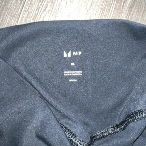 Myprotein high-waisted flare leggings, black