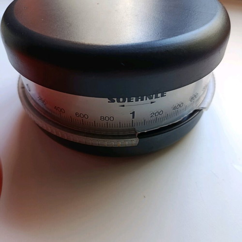 Vintage Soehnle scale used, 70s Space age edition