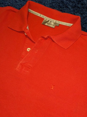 The Bostonians polo shirt used, size L, red