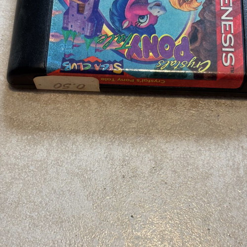 Crystal Pony Tale Sega Genesis game