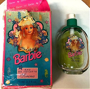 Barbie Sirena Άρωμα από την Perfumería Gal, Ισπανικής Κατασκευής, barbie,75ml" Matel 1989 Barbie