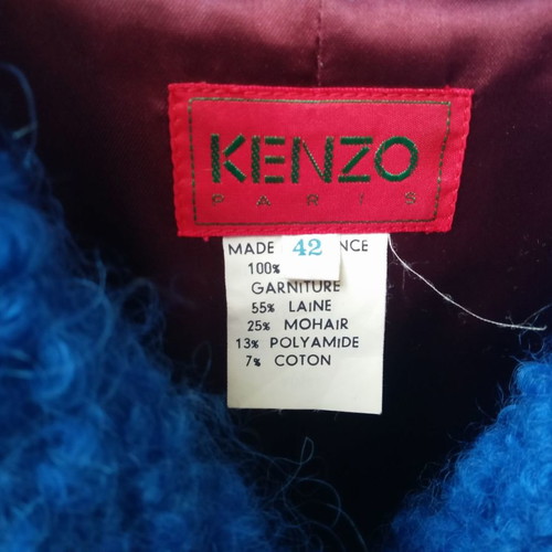Kenzo women's jacket used, vintage floral wool