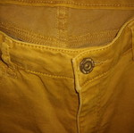 Mustard skinny pants Pull&Bear used, cotton