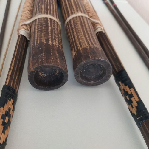 Indian handmade bows and arrows like new, traditional from Colombia