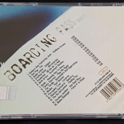 Boarding Pass Vol. 3 CD used, pop collection