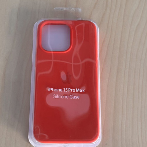 Apple iPhone 15 Pro Max silicone case