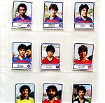  Panini Ποδόσφαιρο 1984 - 167 χαρτάκια πακέτο (48 με πλάτη και 119 ξεκολλημένα από άλμπουμ)