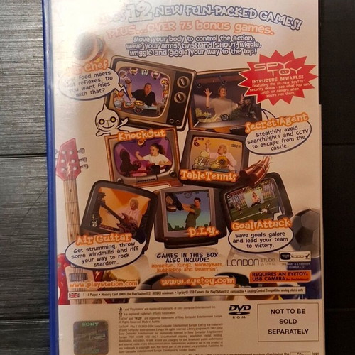 Eye Toy Play 2 PlayStation 2 game used