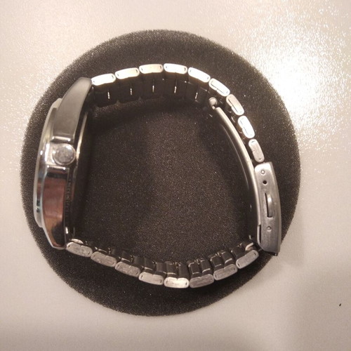 Casio Quartz Watch with Day Date, New, Black and Silver