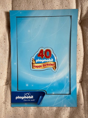 Playmobil collectible magnet like new for 40 years