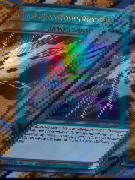 1) Curse Reflection Doll (Ultra Rare, Yugioh)
