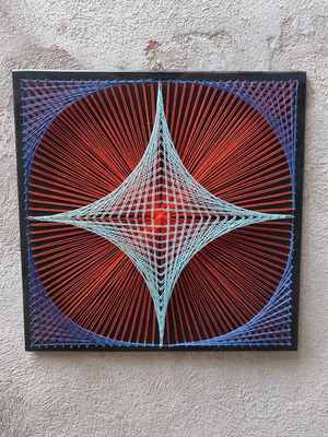 NOVA Handmade 3D String Art Wall Decor