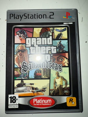 GTA San Andreas for PlayStation 2 like new with poster and booklet