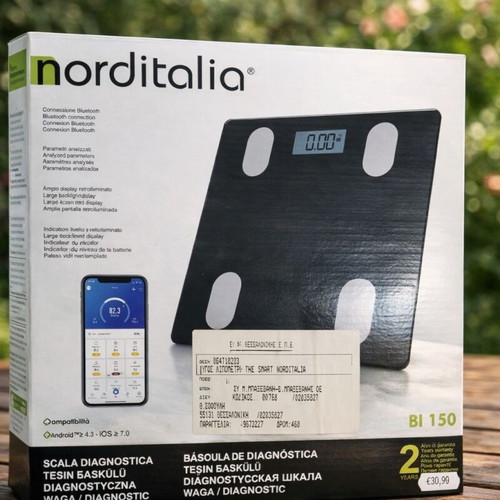 Norditalia Smart Diagnostic Scale BI 150 body scale new, unused
