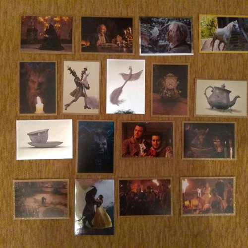 Panini Beauty and the Beast sticker set new