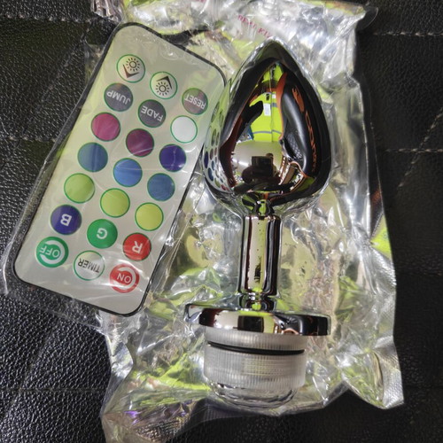 Plug with LED large size and remote control
