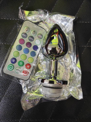 Plug with LED large size and remote control