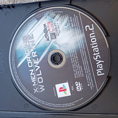 X-Men Origins Wolverine PlayStation 2 game used, PEGI 13+