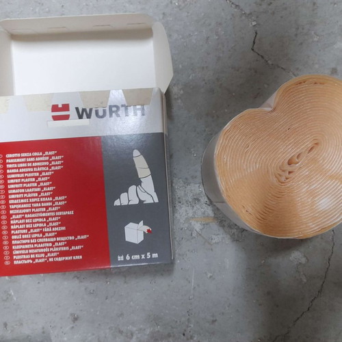 Wurth Elastic Bandage 6cm x 5 meters beige