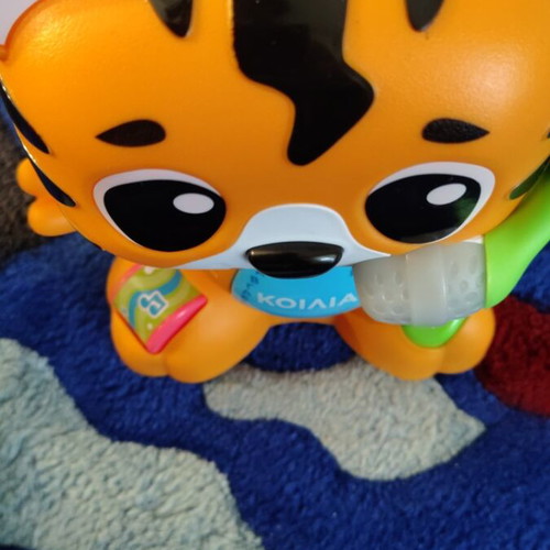 Fisher Price Link Squad Bop & Groove Tiger The Singing Toy like new