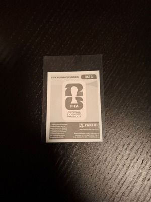 Εμβλημα Κατάρ Panini Αυτοκόλλητο FIFA World Cup 2026 καινούργιο