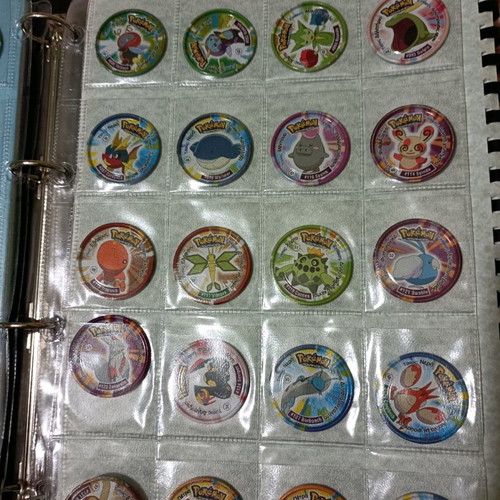 Pokémon metal advance used, collection 1-100 with album and sleeves