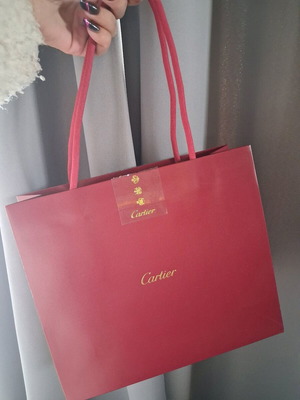 Cartier packaging bag like new, authentic