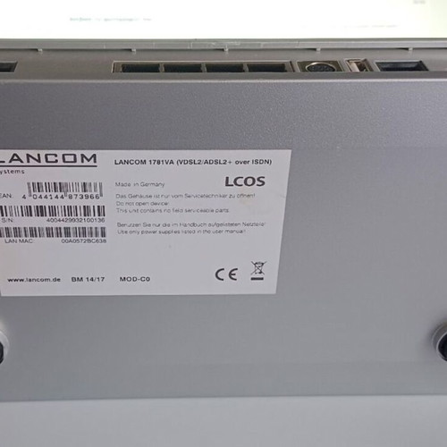 Lancom 1781VA VDSL2/ADSL2+ router with ISDN