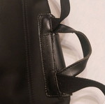 Longchamp back bag used, black