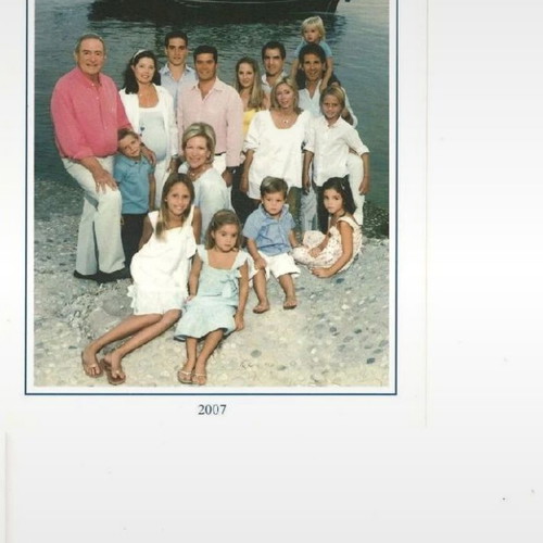 Collectible greeting card King Constantine II 2007 like new