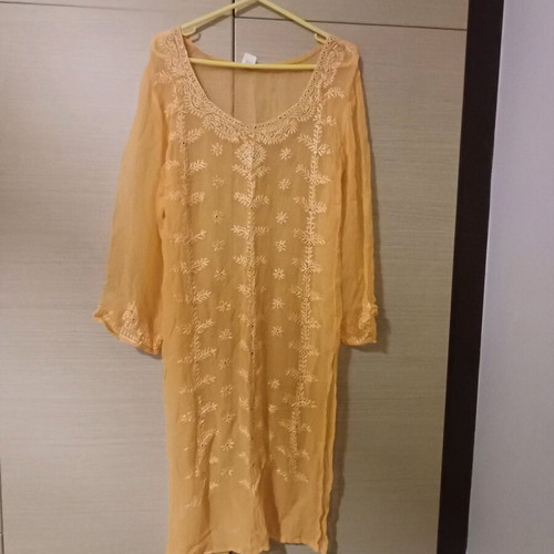 Orange caftan like new for the beach size M