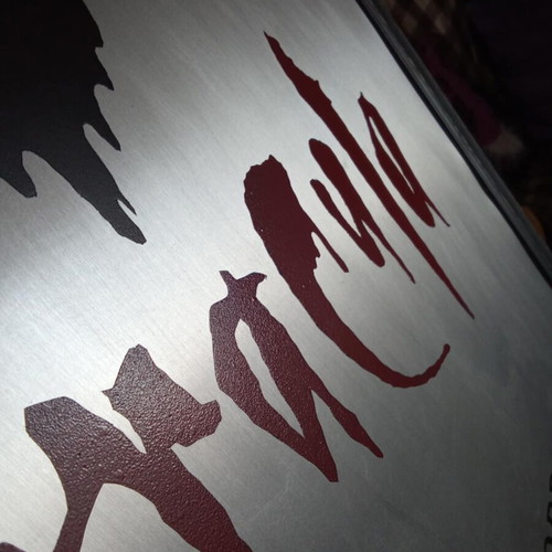 Stencil Art Bram Stoker's Dracula Frame like new, metal sheet