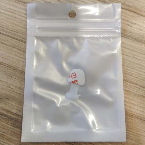 Silicone Dust Plugs for USB Type-C Port with 3M Adhesive, Pack of 6