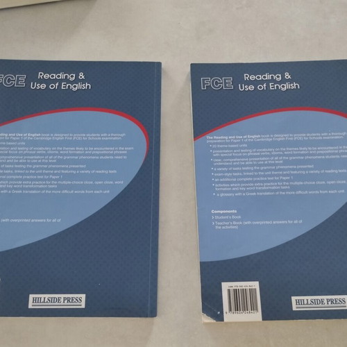 FCE Reading and Use of English books set like new by Hillside