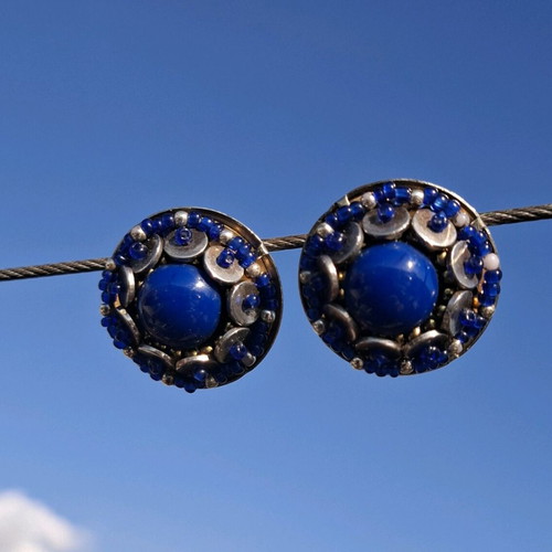 Vintage clip-on earrings used